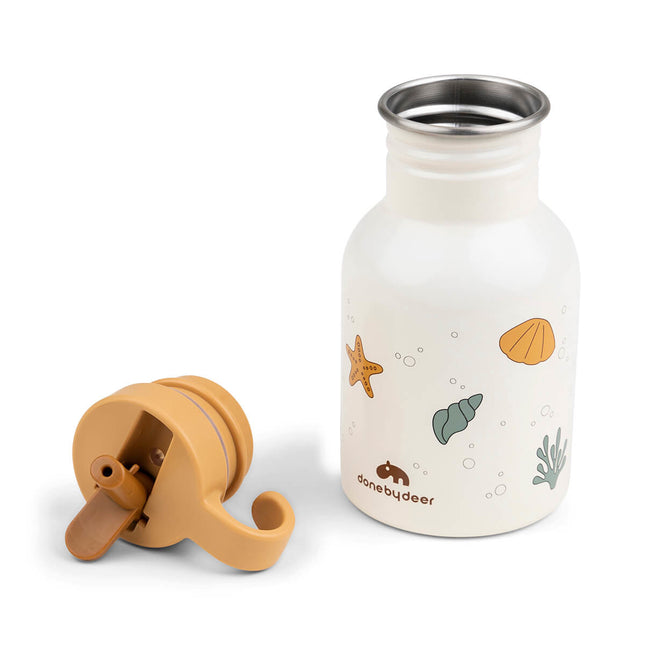 Bottiglia Thermos Done by Deer Amici del Mare Beige