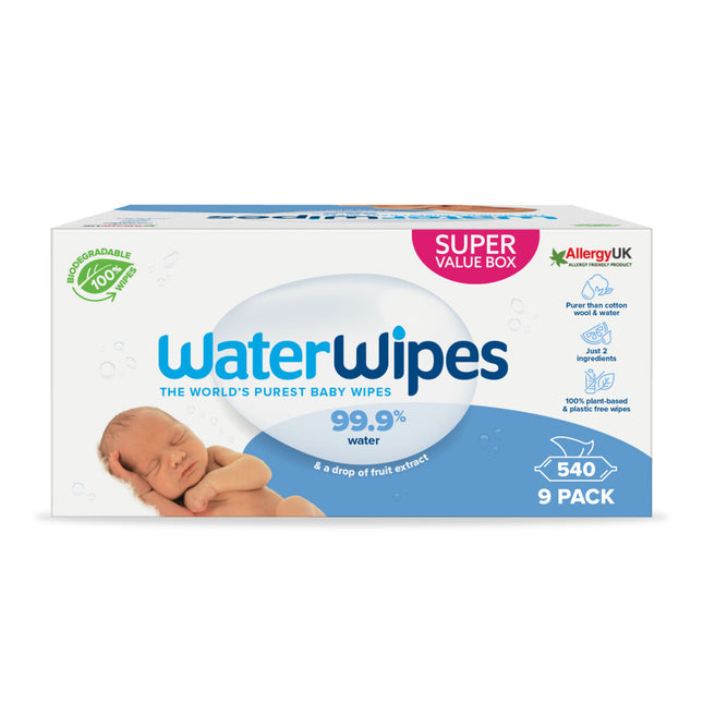 WaterWipes Salviette per bambini 540 St 9x60 St