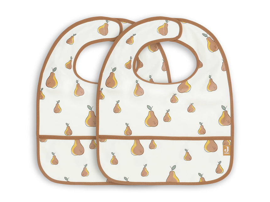 Bavaglino Jollein impermeabile Pear 2 pezzi