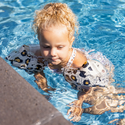 Swim Essentials - Cinghie per il nuoto con stampa pantera 2-6 anni