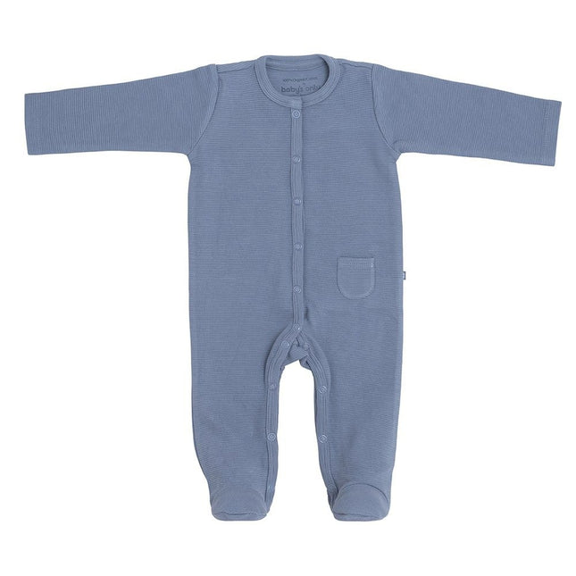 Body Only Baby con piedini in puro blu vintage