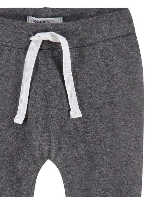 Noppies Pantaloni per bambini con coulisse in vita Grigio scuro melange