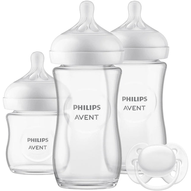 Philips Avent Set di biberon naturali 3.0 Vetro 3X + Tettarella