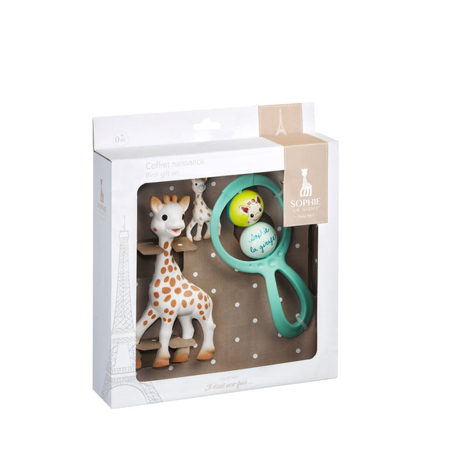 Set regalo Sophie la Giraffa 3 pezzi