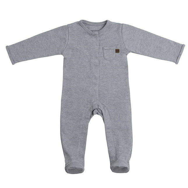 Tutina Only Baby con piedini Grigio Melange