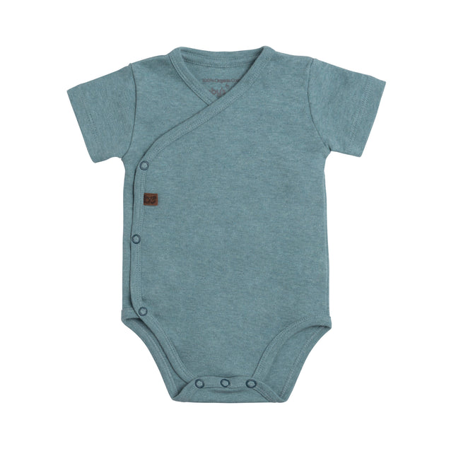 Tutina per bambini Only Romper Melange Stonegreen Prematuri