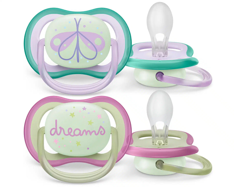 Philips Avent Succhietto +0 mesi Air Night Firefly/Dream