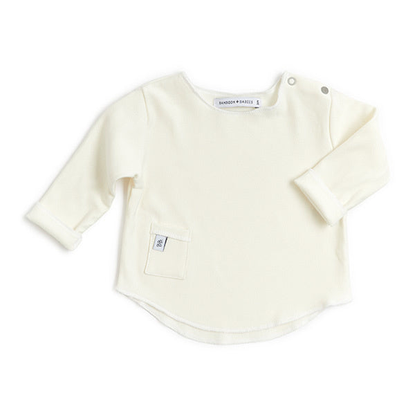 Bamboom Baby Shirt Manica Lunga Creme