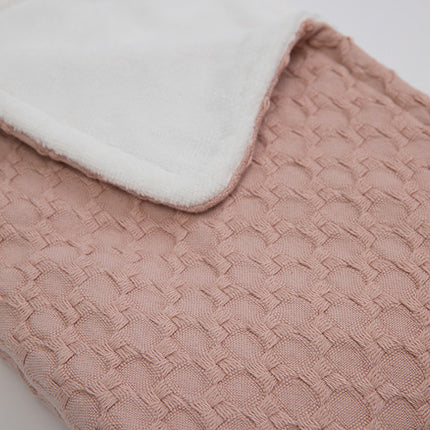 Bamboom Coperta per culla Miele Rosa Nudo 75x100cm