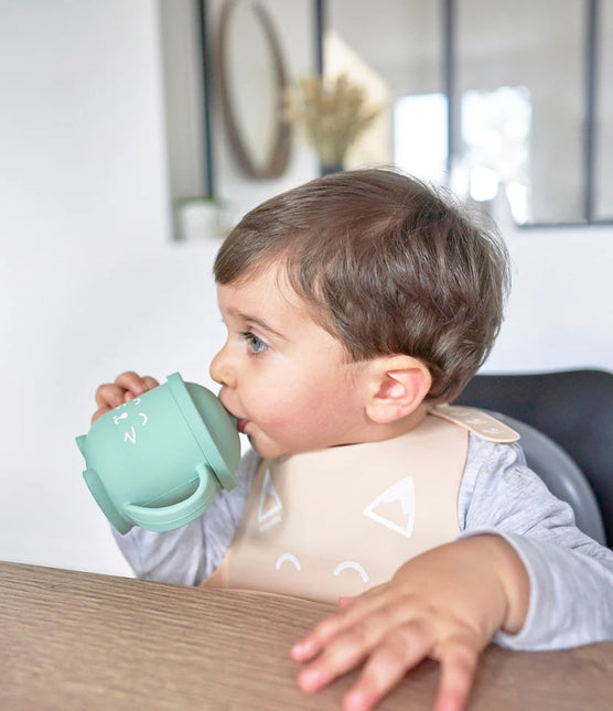 Babymoov Tazza di Cannuccia Fox Verde Menta