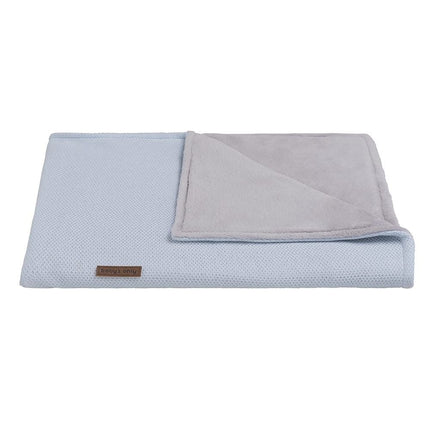 Coperta per culla Baby's Only Teddy Classic blu polvere