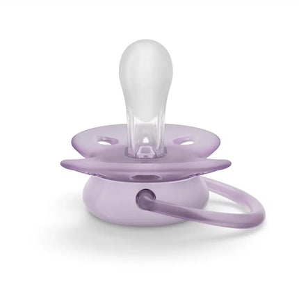 Philips Avent Ciuccio +0 mesi Morbido Grigio/Rosa