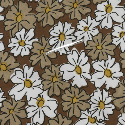 Meyco Marsupio 90X90cm Vintage Flower Taupe