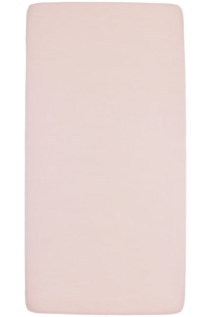 Meyco Lenzuolo a pieghe Jersey 60X120 Morbido Rosa