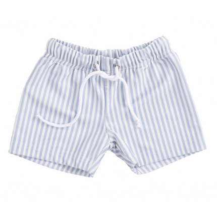 Swim Essentials - Pantaloni da bagno per bambini a strisce Azzurro