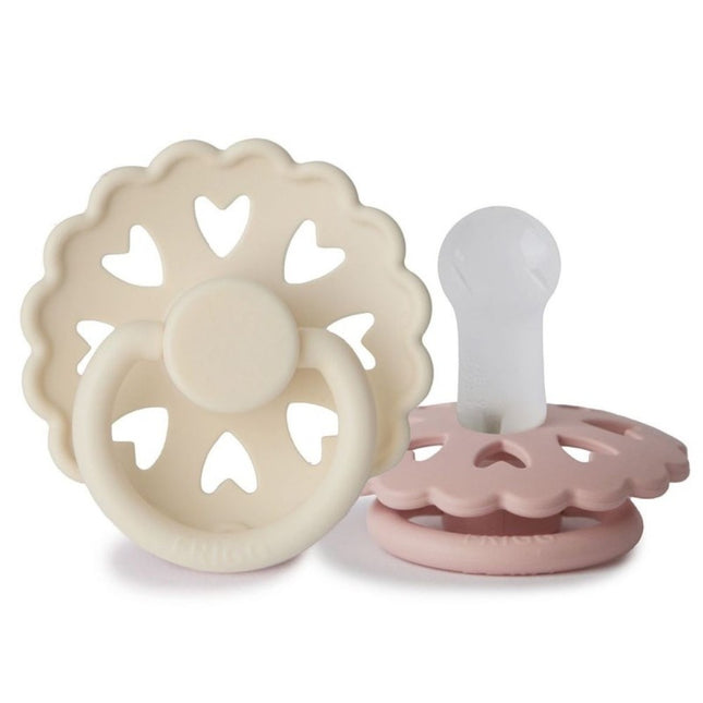 Ciuccio Frigg Taglia 2 Fiaba Anatroccolo/Ragazza in silicone 2-Pack