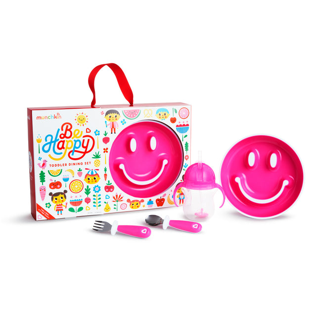 Set regalo Munchkin Be Happy rosa