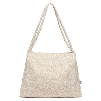 Borsa per pannolini Jollein Shopper Boucle Naturale