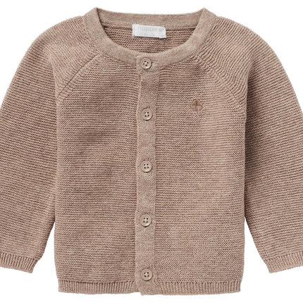 Noppies Baby Cardigan Naga Taupe Melange