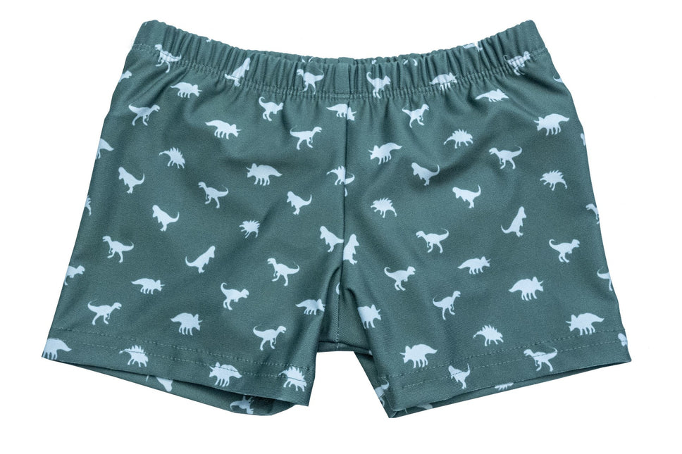 Pantaloni da bagno Slipstop Bambino Dino Verde