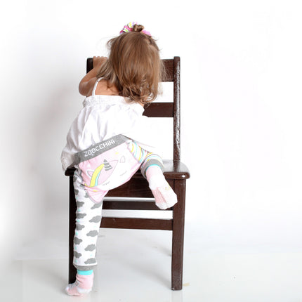 Zoocchini Baby Legging Allie The Alicorn con calzini 12/18mesi