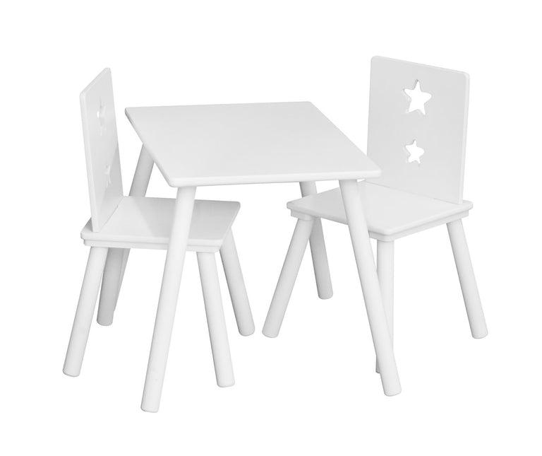 Kid's Concept Tavolo stella - bianco 45x58x40 cm Kids Concept