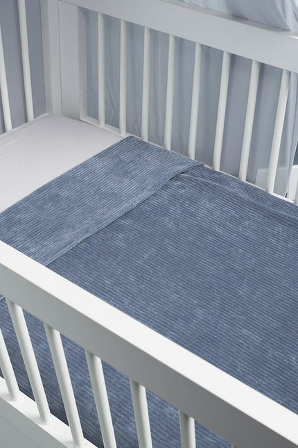 Coperta da letto solo per bambini Sense Vintage Blue