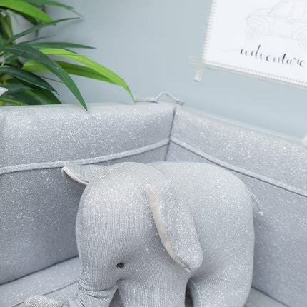 Baby's Only Cuddle Elephant Sparkle Grigio Argento