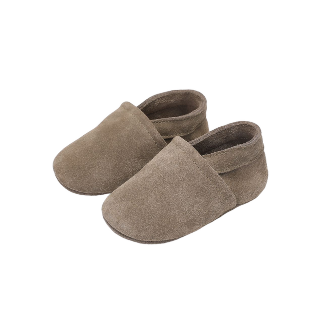 Baby Dutch Baby Shoes Lio Verde Camoscio