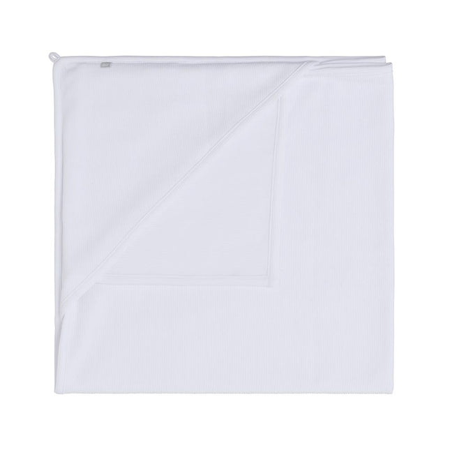 Coperta Baby's Only Wrap Baby Bianco puro 75x75 cm