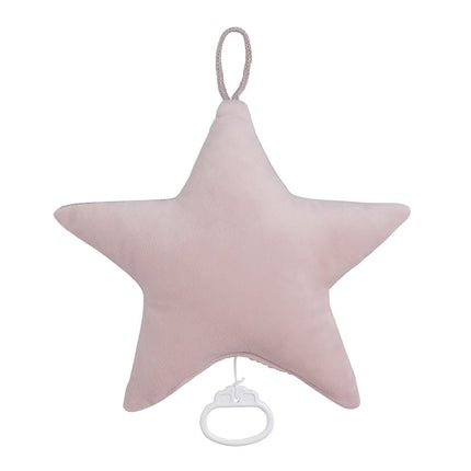 Ciondolo musicale Baby's Only Star Sparkle Argento Rosa