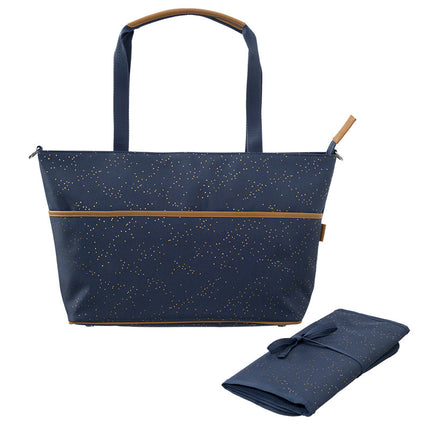 Borsa per pannolini Fresk con fasciatoio Indigo Hots