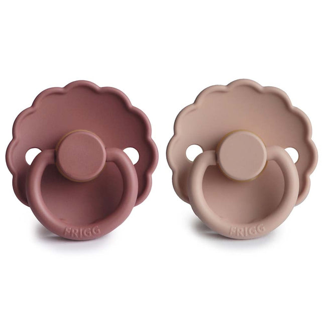 Ciuccio Frigg misura 1 Daisy Baby Blush/Boodch Silicone 2-Pack