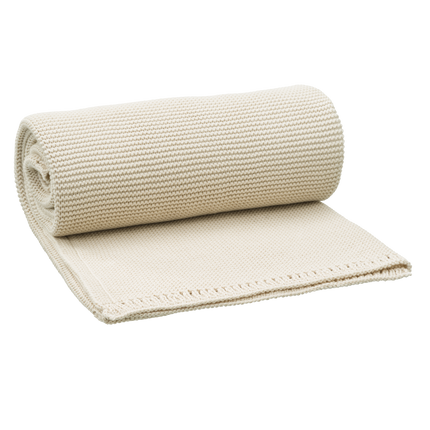 Coperta Fresk per culla Uni Cream 80x100cm