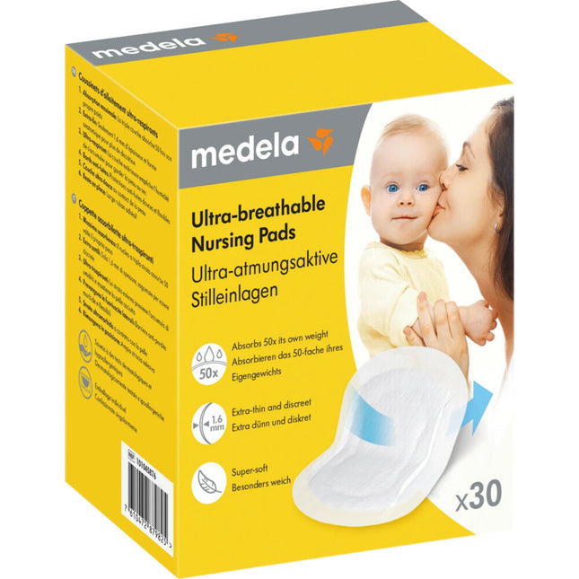 Medela assorbenti per l'allattamento extra sottili 30 pezzi