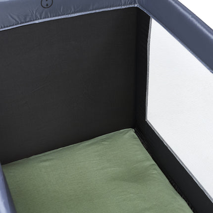 Meyco Coprimaterasso Jersey Campingbed Deluxe 60X120 Verde Foresta