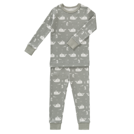 Fresk Pigiama per bambini Balena Dawn Grigio 2 pezzi