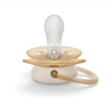 Philips Avent Ciuccio +0 mesi Morbido Beige/Verde chiaro