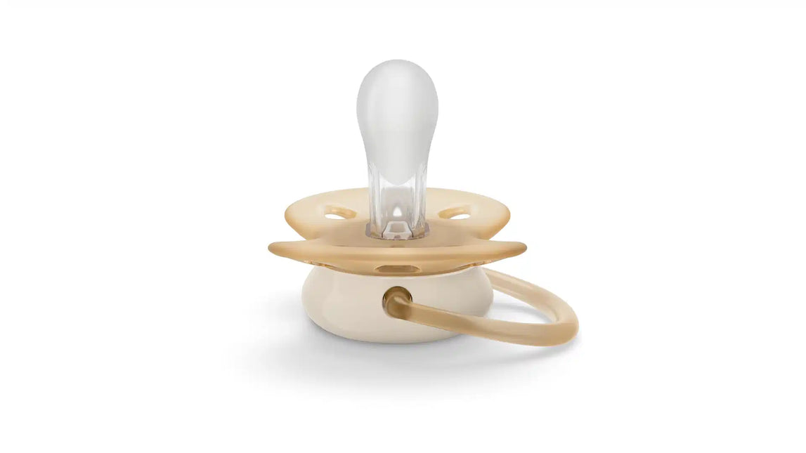 Philips Avent Ciuccio +0 mesi Morbido Beige/Verde chiaro