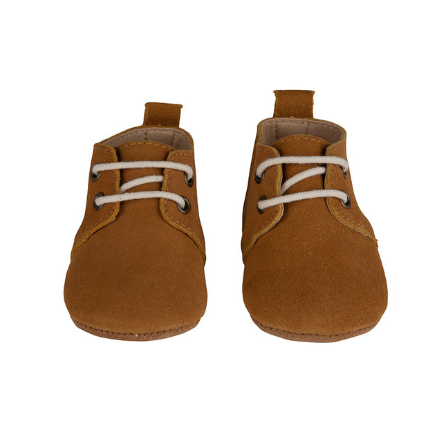 Baby Dutch Scarpe da bambino in camoscio cognac