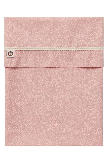 Noppies Lenzuolo per culla Tiny Dot Popeline 2-Way Misty Rose 80x100cm