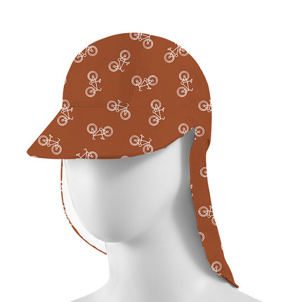 Cappello da sole Slipstop Bicycle Cognac