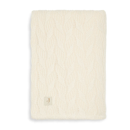 Coperta da letto Jollein Spring Knit Ivory 100x150cm