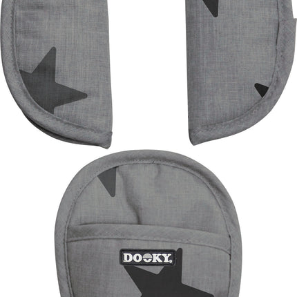 Dooky Cintura Protettiva Stelle, Cotone Grigio