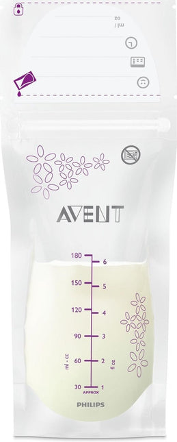 Philips Avent Sacchetti per la conservazione del latte materno 180ml 25pz