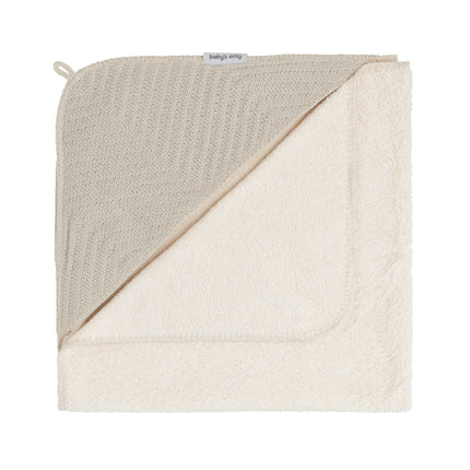 Baby's Only Bathcape Baby Grace Warm Linen 75X85cm