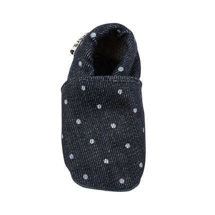 Baby Dutch Scarpe da bambino Denim Dots