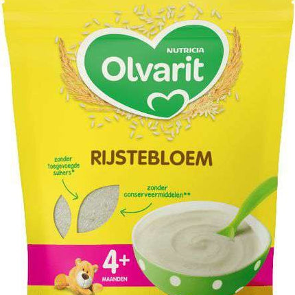 Olvarit Alimenti per bambini Farina di riso 4+ mesi