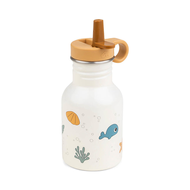 Bottiglia Thermos Done by Deer Amici del Mare Beige