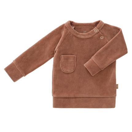 Maglione Fresk Baby Velours Twany Marrone